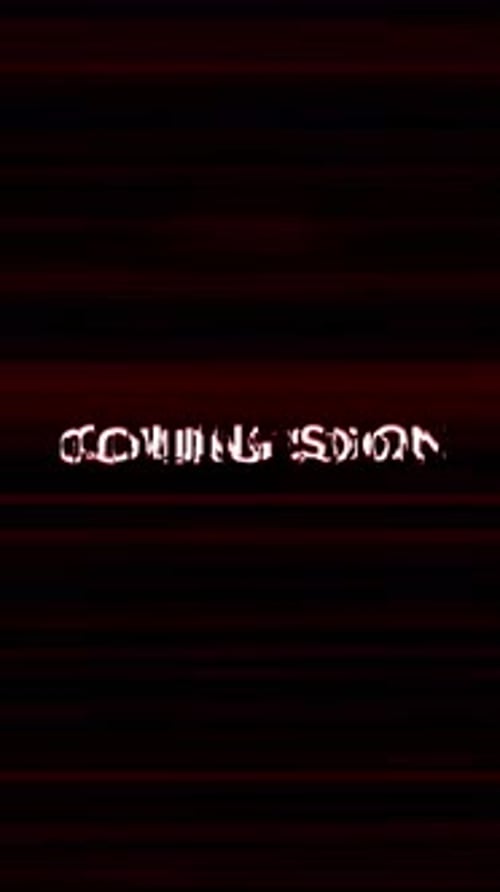 Digital Glitch Effect Horizontal Lines Reveal Transition