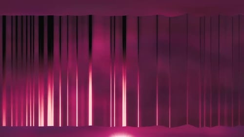 Animationshintergrund mit rosa leuchtenden Linien