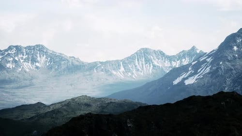 Beautiful Panoramic View of the Mountains