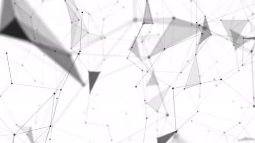 Fundo abstrato Digital Line Dots Connect Technology Network Connections Plexus Molecular