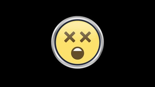 Emoji Shoking Alpha-Kanal