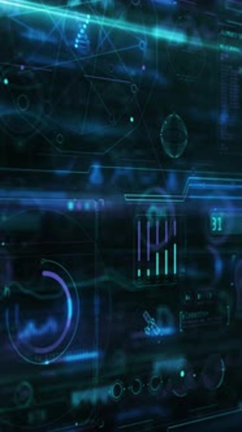 Moving Infographic Data in Virtual Digital Space