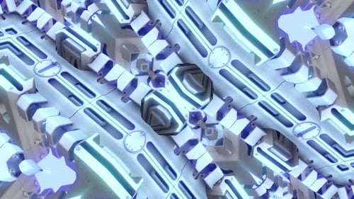 Machine Looping White Tech