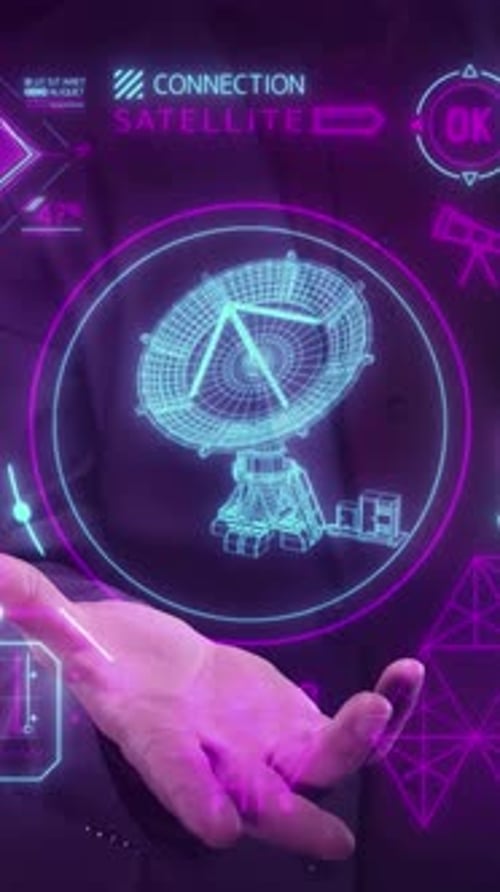 Satellites and Space Intelligence in Infographics in the Palm of your Hand