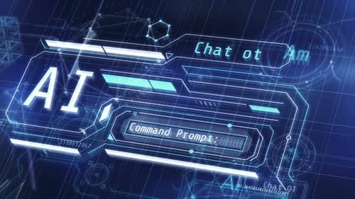 Infográficos do trabalho da inteligência artificial