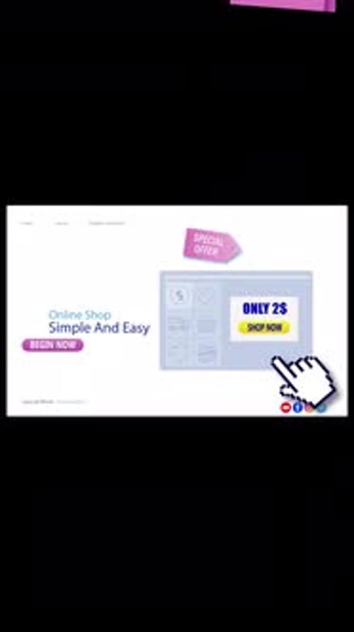 You Can Buy The Item You Want From Online Shopping With One Click Vertical Alpha Channel