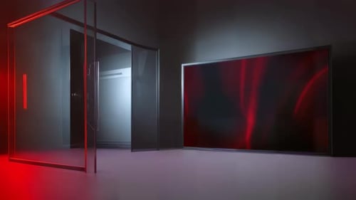 Engaging and Modern: Virtual News Studio Set for Chroma Footage