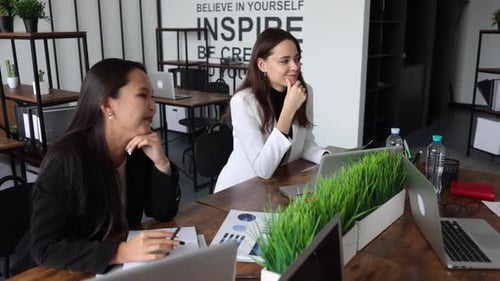 Team Meeting in Modern Office