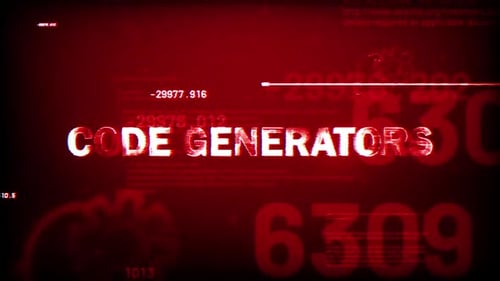 Code Generators On Warning Hack Background Screen