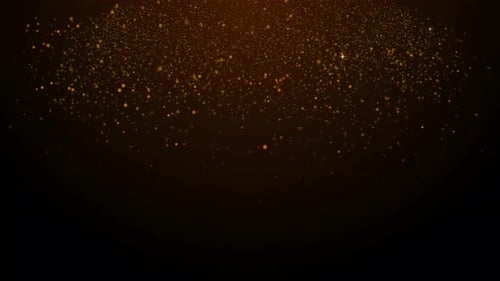 Golden Sparkle Burst Energy Sparke Glitter Background Design Shining Stars Dust Bokeh Glitter Awards