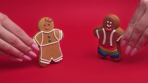 Ethnic Tolerance Lgbt Pride Gingerbread Man Gay