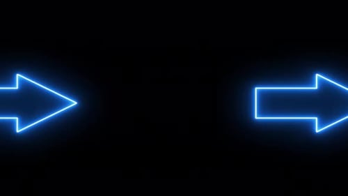 Neon Arrows Animation