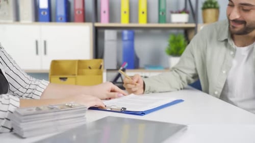 Use of credit, bank.