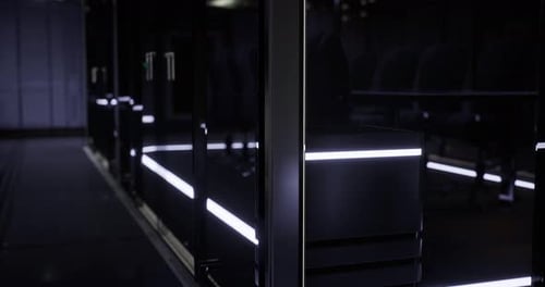 Modern Architecture Highlights Sleek Design Within a Futuristic Space