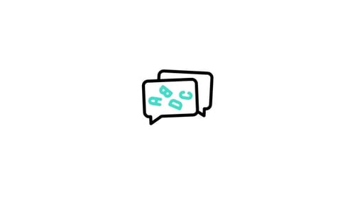 Speaking Animated Icon