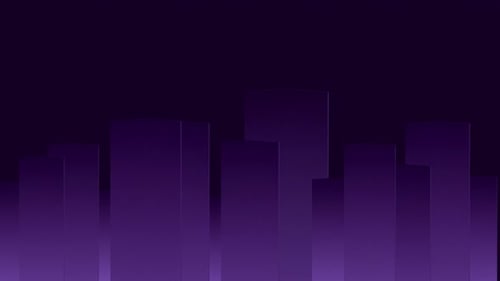 Animated Modern Purple Bars Abstract Background