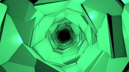 Seamless Colorful Tunnel Background