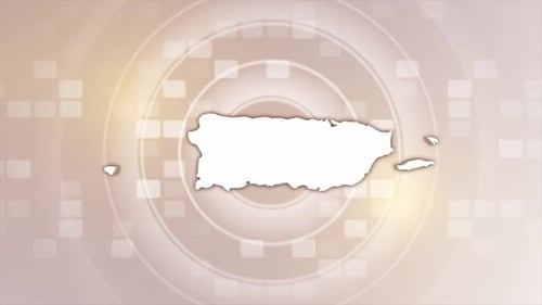 Animierte Karte von Puerto Rico