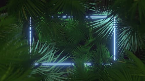 Tropische Hintergrundschleife