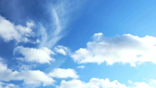 Blue Sky, Sky, Clouds