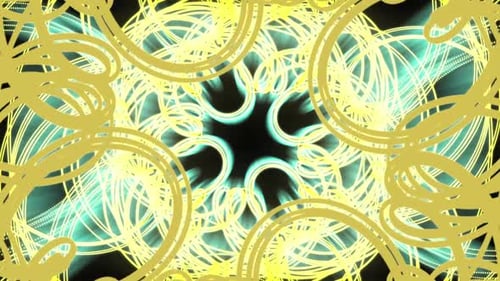 Fondo abstracto giratorio de líneas circulares 03