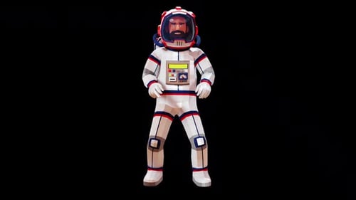 Disgruntled Astronaut showing visible signs of frustration