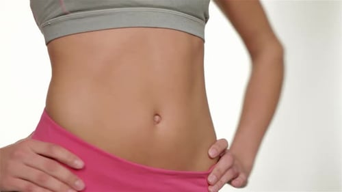 Woman's Torso with Hands on Hips