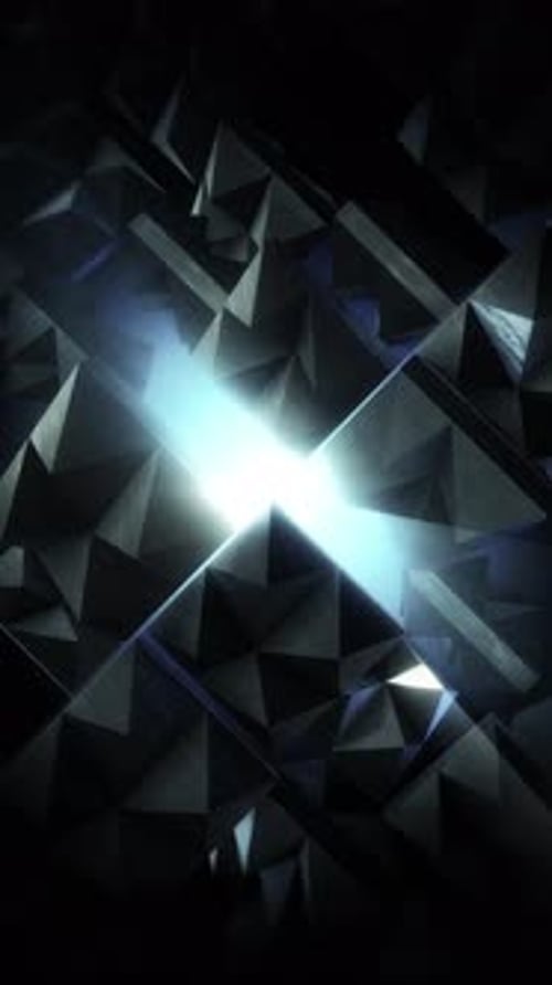 Vertical Futuristic Acoustic Panels Vj Loop