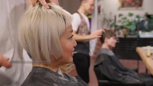 Haircut at the Stylish Salon