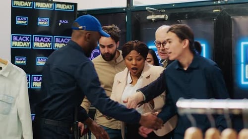 Retail Store Opening on Black Friday