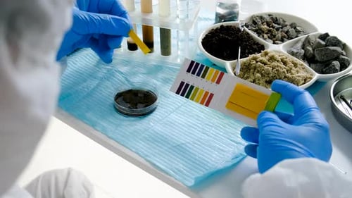 Soil Testing in the Laboratory Selective Focus