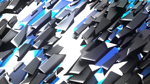 3D animated background with lighting