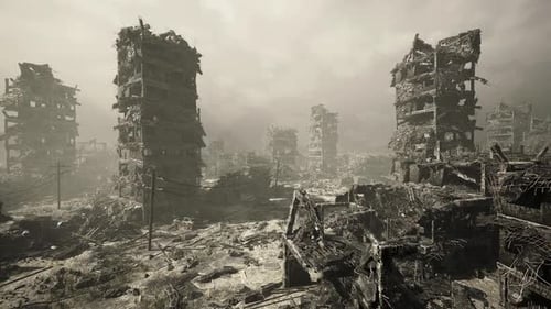 Overgrown Metropolis Hidden Beneath Layers of Time and Neglect