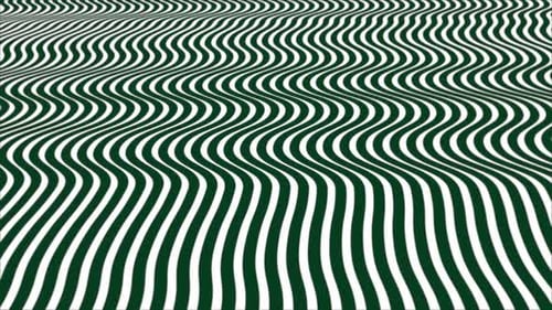 Seamless Looping Abstract Wavy Stripes Background Animation