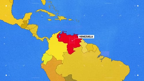 Animated World Map Zoom to Country Highlight