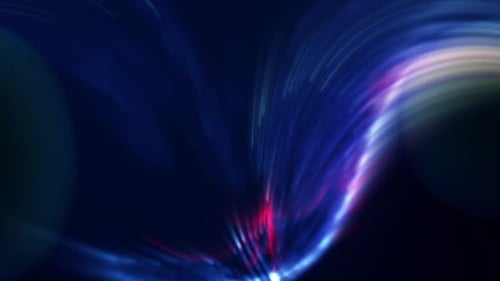 Energetic Abstract Light Streaks Motion Background