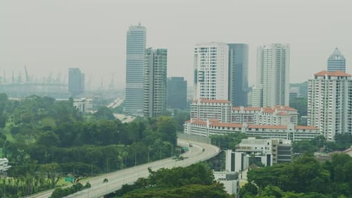 Edificios en Singapur