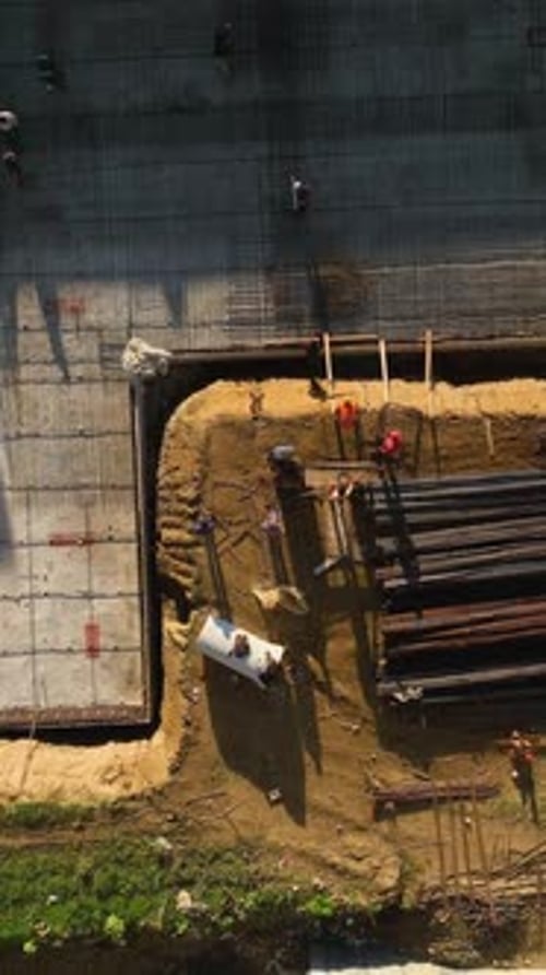Construcción vertical de vídeo, mansiones costeras, residencias exquisitas