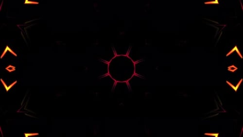 Seamless Vivid Animation Background