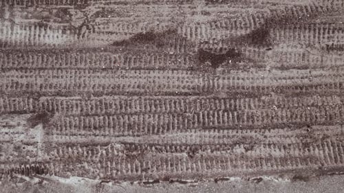 Gritty Texture Pattern with Brown and White Stains