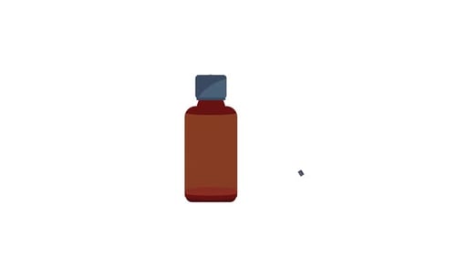 Element-Alpha-Animation für ätherische Öle