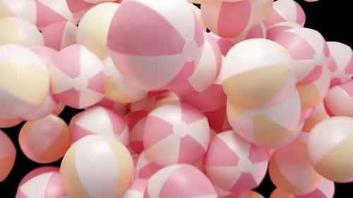 Bursting Beach Balls