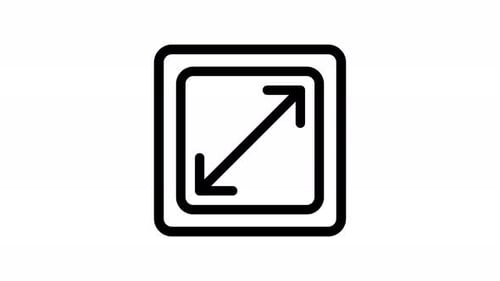 Animated Scaling Toggle Icon