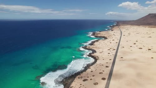 Flight Over Corralejo Park Fuerteventura