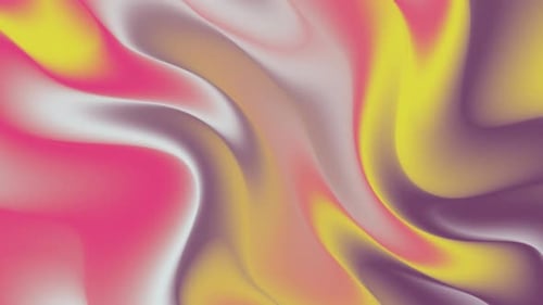 Colorful Abstract Fluid Gradient Waves Loop Background