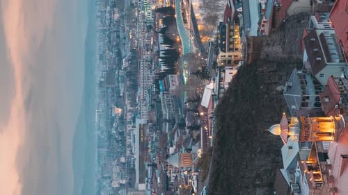 Tbilisi Georgia Timelapse City During