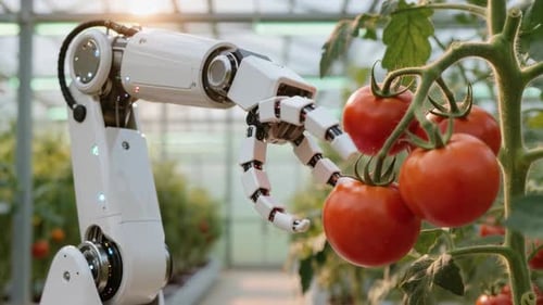Robotische Landwirtschaft Vertikale Landwirtschaft