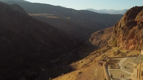 Noravank Monastery in Armenia, Aerial View