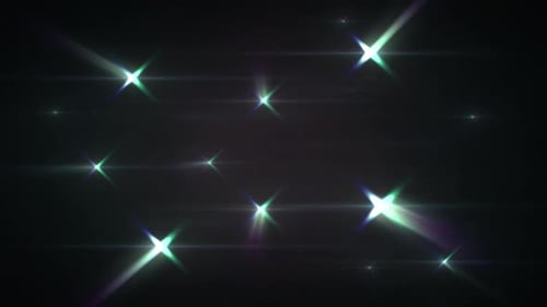 Light Star Rays Tunnel Sci-Fi Colorful Effect