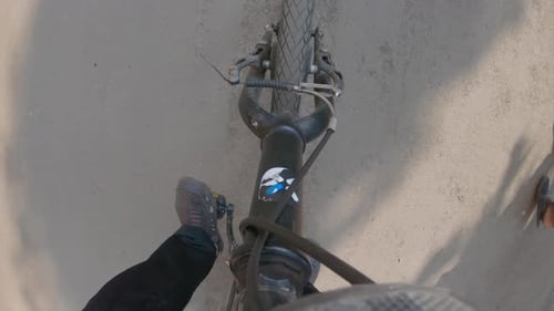 bicicleta gopro wide shot cycle top handel, amor pelas pausas e pelo padel